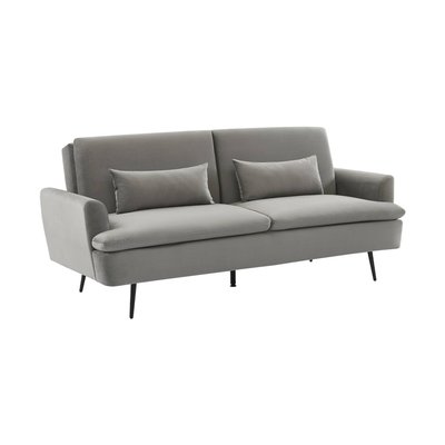 Canapé convertible 2-3 places velours JOHN SWEEEK