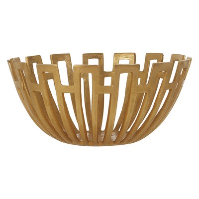 Large Gold Serving Bowl SO'HOME