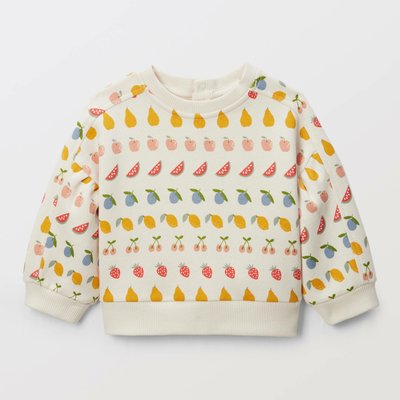 Sweat imprimé en coton BIO GOTS BOUT'CHOU