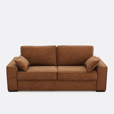 Sofá-cama, em poliéster, látex Cécilia LA REDOUTE INTERIEURS