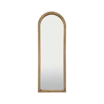 Miroir arche en bois clair 60x170cm EMDE