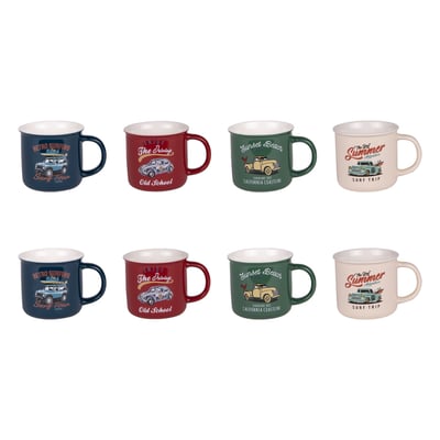 Tasse à Café Louna Avec Soucoupe - Porcelaine Blanche, 12 Cl, Compatible Lave-vaisselle