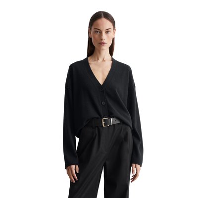 Cardigan en cachemire oversize cropped avec un grand confort de port MARC O'POLO