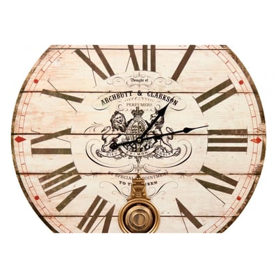 Horloge ancienne balancier archbutt & DECORATION D’AUTREFOIS