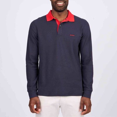 Polo au col contrastant MISE AU GREEN