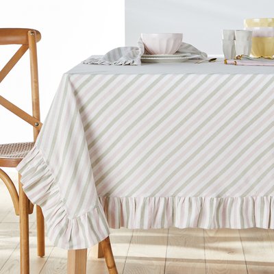Tischdecke Bridget, Webstreifen, Baumwolle LA REDOUTE INTERIEURS