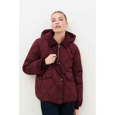 Manteau droit col chemise GMAGGIECOURTE CAROLL