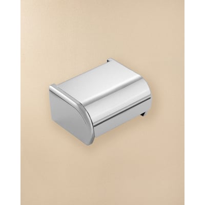 Porte Papier Toilette Avec Couvercle avec vis ou adhésif ARCHITECT COSMIC