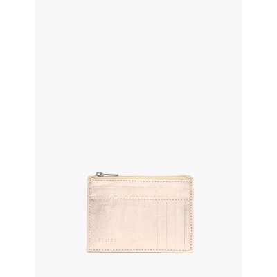 Porte-cartes porte-monnaie Etincelle irisée cuir ETRIER