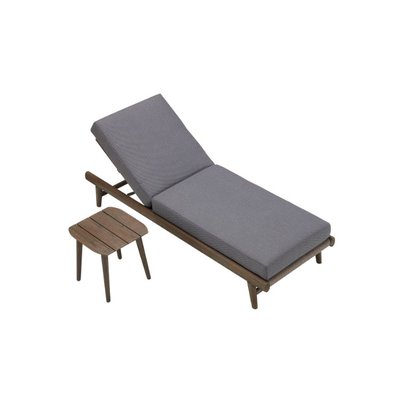 Bain de soleil en teck, COME AU JARDIN DE CHLOÉ