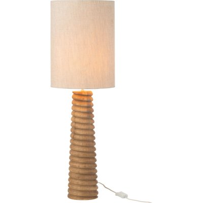 Lampe filetée bois naturel  esprit contemporain RECOLLECTION