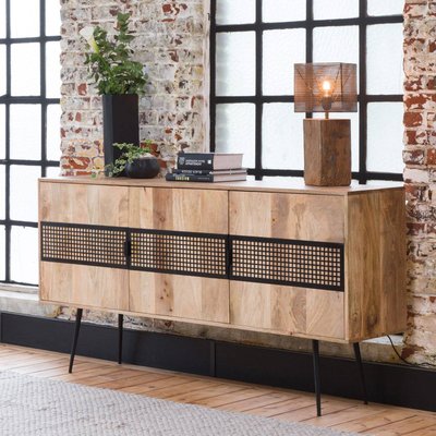 Buffet en bois de manguier  JASMIN MADE IN MEUBLES 