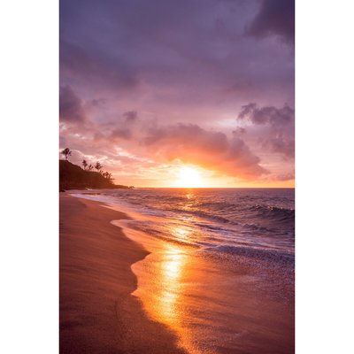 Tableau Mural Couché De Soleil Sur Plage PLAGE CEANOTHE