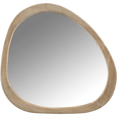 Miroir en bois de mangue irrégulier, Kavula RECOLLECTION