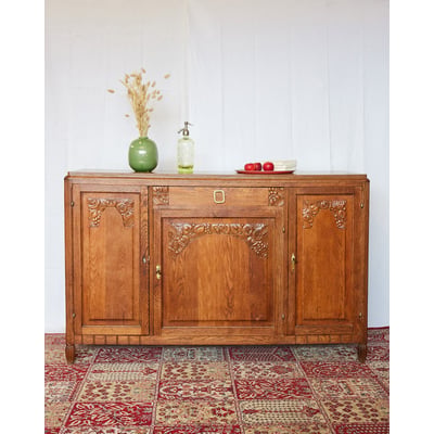 Grand buffet Art déco en bois Gilbert N°1718 - Bon état DEBONGOUT