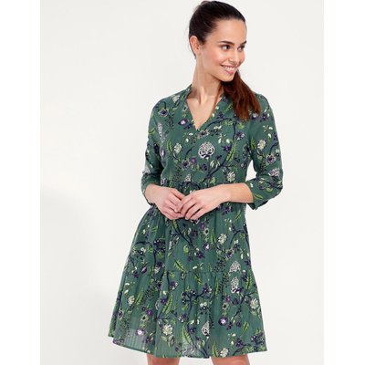 Robe coton volantée imprimée MIYAMA LA FIANCÉE