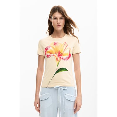 Tee-shirt grande fleur DESIGUAL