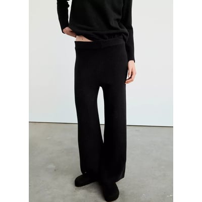 Pantalon de pyjama en maille à jambes larges MANGO