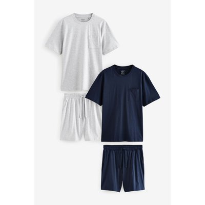 Pyjama short en jersey, lot de 2 NEXT
