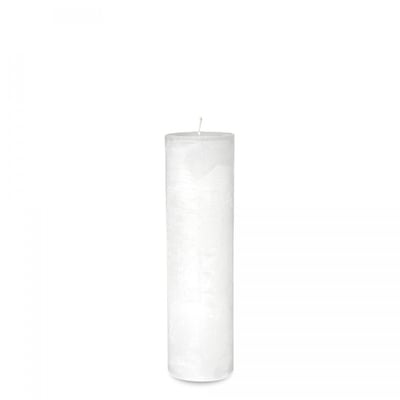 Bougie Blanche Diam 5,7 x 20 cm DEKOCANDLE BOUGIE
