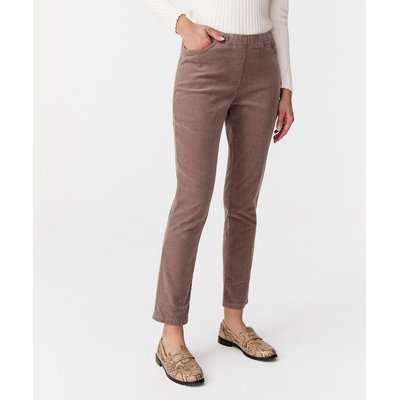 Pantalon velours à ceinture élastiquée DAMART