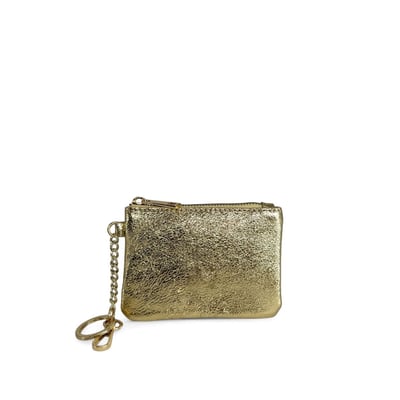 Pochette porte-monnaie porte-clés en cuir irisé POCKET OH MY BAG