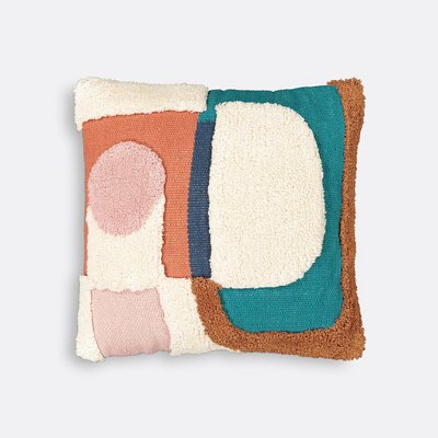 Getufte kussenhoes, Joan LA REDOUTE INTERIEURS