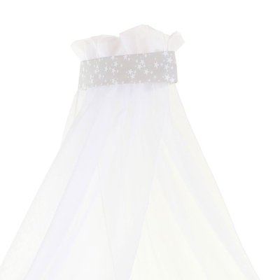 Ciel de lit piqué pour berceaux Cododo  étoile BABYBAY