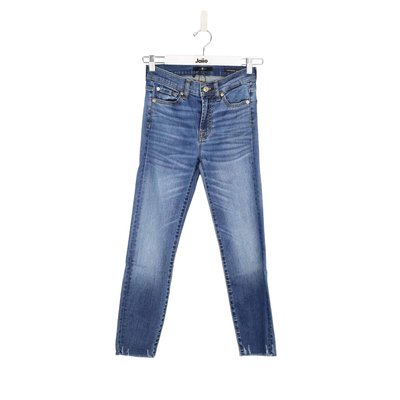 Jean slim en coton - Très Bon État 7 FOR ALL MANKIND