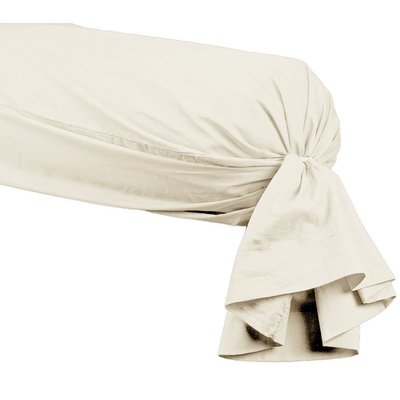 Taie de traversin en percale de coton SOFT PERCALE SENSEI MAISON