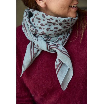 Foulard en laine, LEOPARD GABRIELLE PARIS