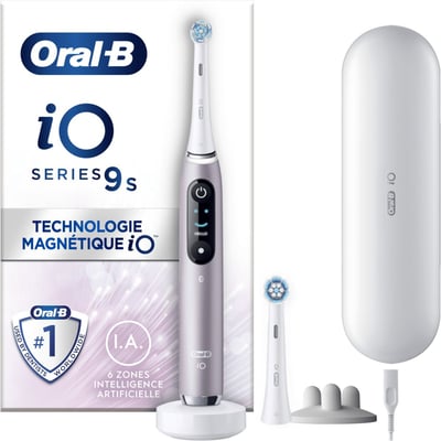 Brosse à dents électrique IO9s Serie s rose quartz ORAL B