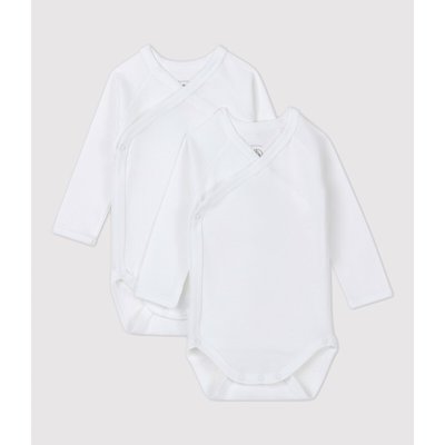 Lote de 2 bodis abiertos cruzados PETIT BATEAU