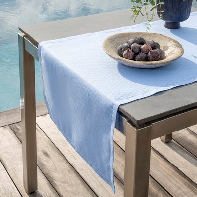 Chemin de table en Lin, PORTOFINO GÉO LE JACQUARD FRANCAIS