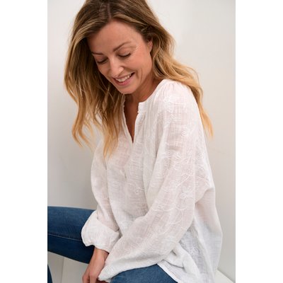 Blouse à manches longues CRGem CREAM