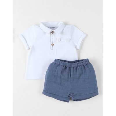 Ensemble Polo avec short, Coton NOUKIE'S