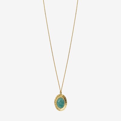 Collier doré oval - EDEN CAROLINE NAJMAN
