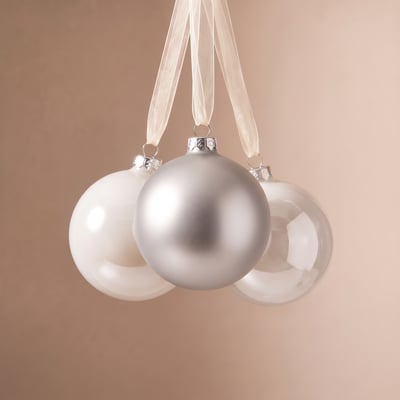 Set de 12 boules de noël D6 NOËL SIA