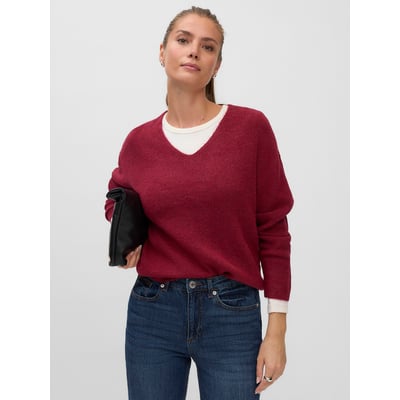 Pull col V en maille mousseuse VERO MODA