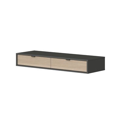 Тумба подвесная с 2 ящиками из массива бука SO'HOME
