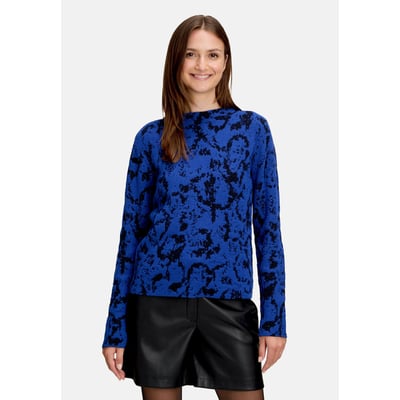 Pull-over en maille à col droit BETTY & CO