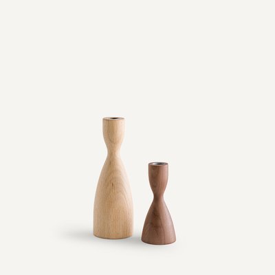 Set de 2 candelabros de madera, Skog AM.PM