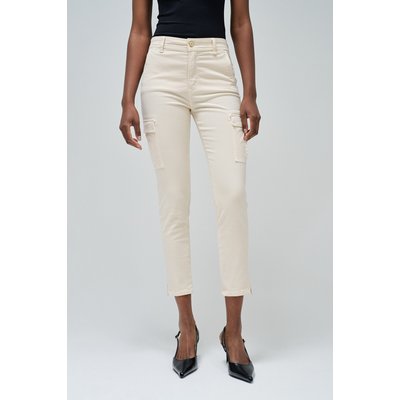 JEAN FAITH PUSH IN CROPPED SKINNY STYLE CARGO SALSA JEANS