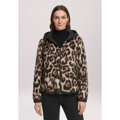 Veste en laine à capuche GIL BRET