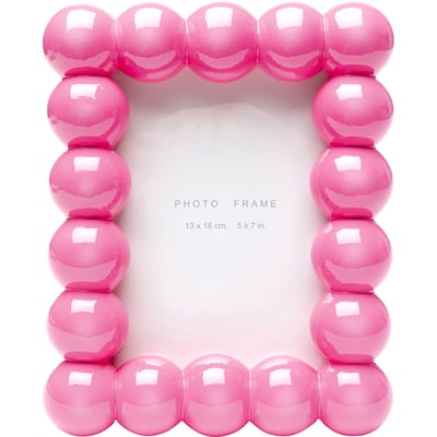 Cadre photo Bubble fuchsia 13x18cm KARE DESIGN