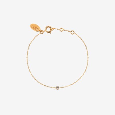 Bracelet doré à l'or fin PARIS CAROLINE NAJMAN