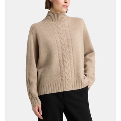 Pull droit feroe cachemire GALERIES LAFAYETTE
