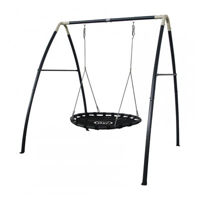 Balançoire nid en métal Anthracite/crème AXI HOUSE