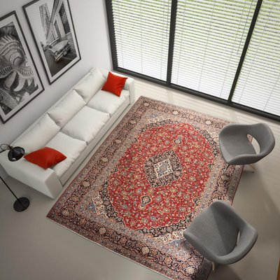 Authentique tapis d'Orient fait à la main en laine TABRIZ 1 UN AMOUR DE TAPIS