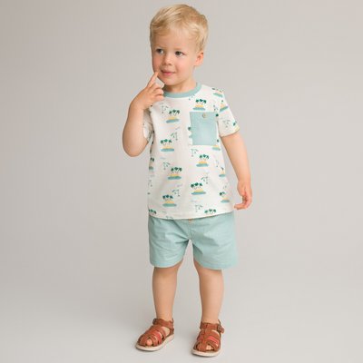 Conjunto de 2 piezas camiseta + short LA REDOUTE COLLECTIONS